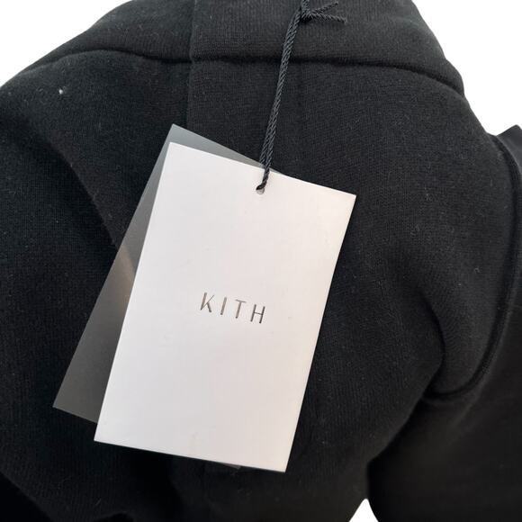 Kith Paloma Tailored Sweatpants Pants Elastic Waist Cotton Tapered Black Size XL - Picture 10 of 14